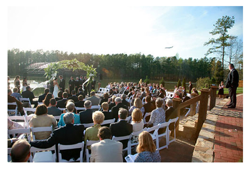pavilion outdoor wedding